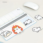 05 Emotion - Maltese Puppy Big Point Removable Sticker Pack