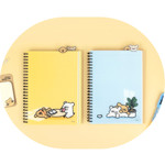 PP Index - Maltese Puppy PP Index A5 Lined Notebook