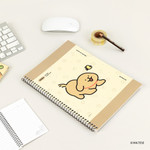 Retriever - Maltese Puppy B5 Blank Notebook