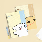 Cute Design - Maltese Puppy B5 Lined Notebook