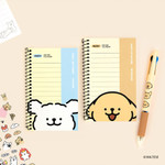 Cute Design - Maltese Puppy Mini Lined Notebook