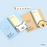 Opens Flat - Maltese Puppy Mini Lined Notebook