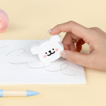 Maltese Puppy Shape Eraser