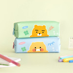 Square Shape Pen Pouch - Kakao Friends Square Zipper Pencil Case