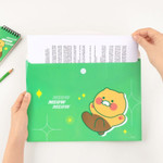 Choonsik - Kakao Friends Vivid A4 Velcro Document Organizer