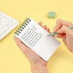 Handy Size - Kakao Friends Vivid Hardcover Lined Memo Notepad