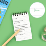 Lined Memo Pad - Kakao Friends Vivid Hardcover Lined Memo Notepad