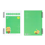 Green (Lined) - Kakao Friends Choonsik Vivid B5 Hardcover Notebook