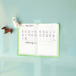 31 Days Tracker - Bookfriends Folding Book Planner Sticky Notepad