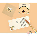 Retriever - Maltese Puppy Mini Card And Envelope Set