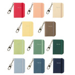 11 Colors - Antenna Shop Table Talk Mini Blank Notebook With Keyring