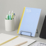 Blue - Antenna Shop Table Talk Mid Year A5 Dateless Checklist Weekly Planner