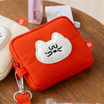 Red - Romane Brunch Brother Mogry Hug Card Wallet With Strap