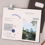 Perfect for Daily Journaling - Dash And Dots Piece Of Mind Collection Lined Notebook