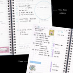 Daily - Dash And Dots Starry Starry Days Dateless Daily Planner