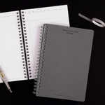 Cozy Black - Dash And Dots Starry Starry Days Dateless Daily Planner