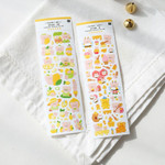 Deco Character Yellow Holographic Sticker Pack