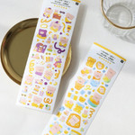 Deco Character Yellow Holographic Sticker Pack