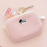 Cute Mogry Design - Romane Brunch Brother Mogry Corduroy Card Wallet