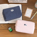 Soft Corduroy Fabric - Romane Brunch Brother Mogry Corduroy Zipper Pouch