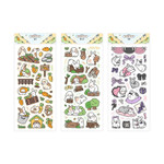 Clear Stickers - Mellee Factory Hop Hop Hop Bunny Clear Sticker Pack