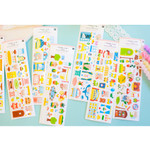 Matte Coated Sticker - Mellee Factory Deco My Home Removable Sticker Pack
