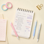 Usage example of Monami FX Zeta Peak 0.5mm Smooth Writing Ballpoint Pen