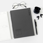 Dark Gray - Bookfriends O; Archive Wrong Answer Study Notebook