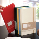 A5 size - Lined Notebook - Prism 220 Hardcover A5 Lined Notebook With Elastic Band