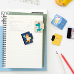 Usage example of Bookfriends Korean Zodiac 12 Animals Magnetic Bookmark