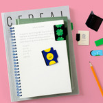 Usage example of Bookfriends Vivid Index Magnetic Bookmark