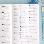 Perfect for Planner - ICONIC Doodle Kiss Cut Diary Sticker Tape Roll