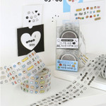 ICONIC Doodle Kiss Cut Deco Sticker Tape Roll