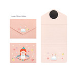 Anne -  Bookfriends Literary Magnetic Bookmark Message Card