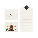 Leo Tolstoy - Bookfriends Literary Magnetic Bookmark Message Card