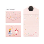 Alice - Bookfriends Literary Magnetic Bookmark Message Card