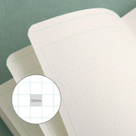 100gsm recycled paper - Iconic Slow B6 Grid Notebook