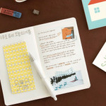 Usage example of Iconic Slow B6 Grid Notebook