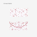Heart Rabbit - Dailylike Noble Gift Envelope Set