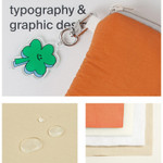 Keyring loop & 3 Layer Padded - All new frame The Day My Dream Came True iPad Mini & Tablet Pouch (8.3")