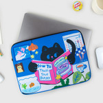 13" Laptop Sleeve - All new frame Training My Butler iPad Tablet & 13-inch Laptop Sleeve