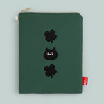 All new frame Black Cat With Clover iPad Mini Tablet Pouch (8.3")