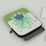 Zipper Closure - All new frame Happiness Clover iPad Tablet & 13-inch Laptop Sleeve