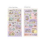 4 Option - Yoon Goo Moon Night Decorative Sticker