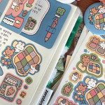 Yoon Goo Patch Work Decorative Sticker