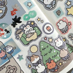 Holographic Point - Yoon Goo One Quiet Dawn Holographic Decorative Sticker