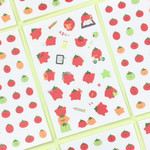 7321 Design Tomato Paper Decorative Sticker Set
