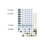 Weekly Size - 7321 Design My Flow Planner Sticker Set
