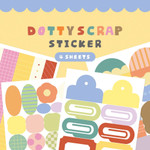 7321 Design Dotty Scrap Write On Paper Sticker Pack