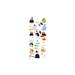 134 Halloween Dino - roomroom Cute Decorative Sticker 127-134